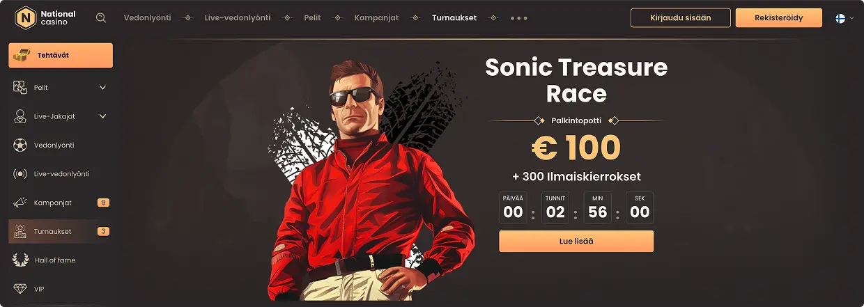 National Casino Verkkoturnaukset